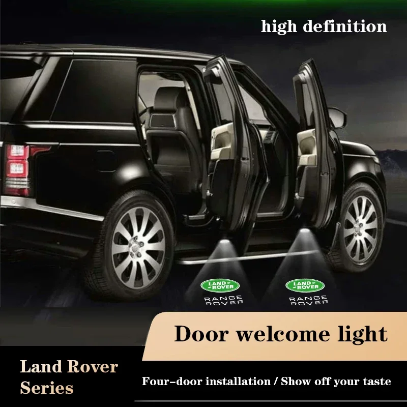 2Pc LED For Land Rover Range Rover Sport Edition 2008-Now Laser Projector Car Welcome Logo Door Light Ghost Shadow Courtesy Lamp