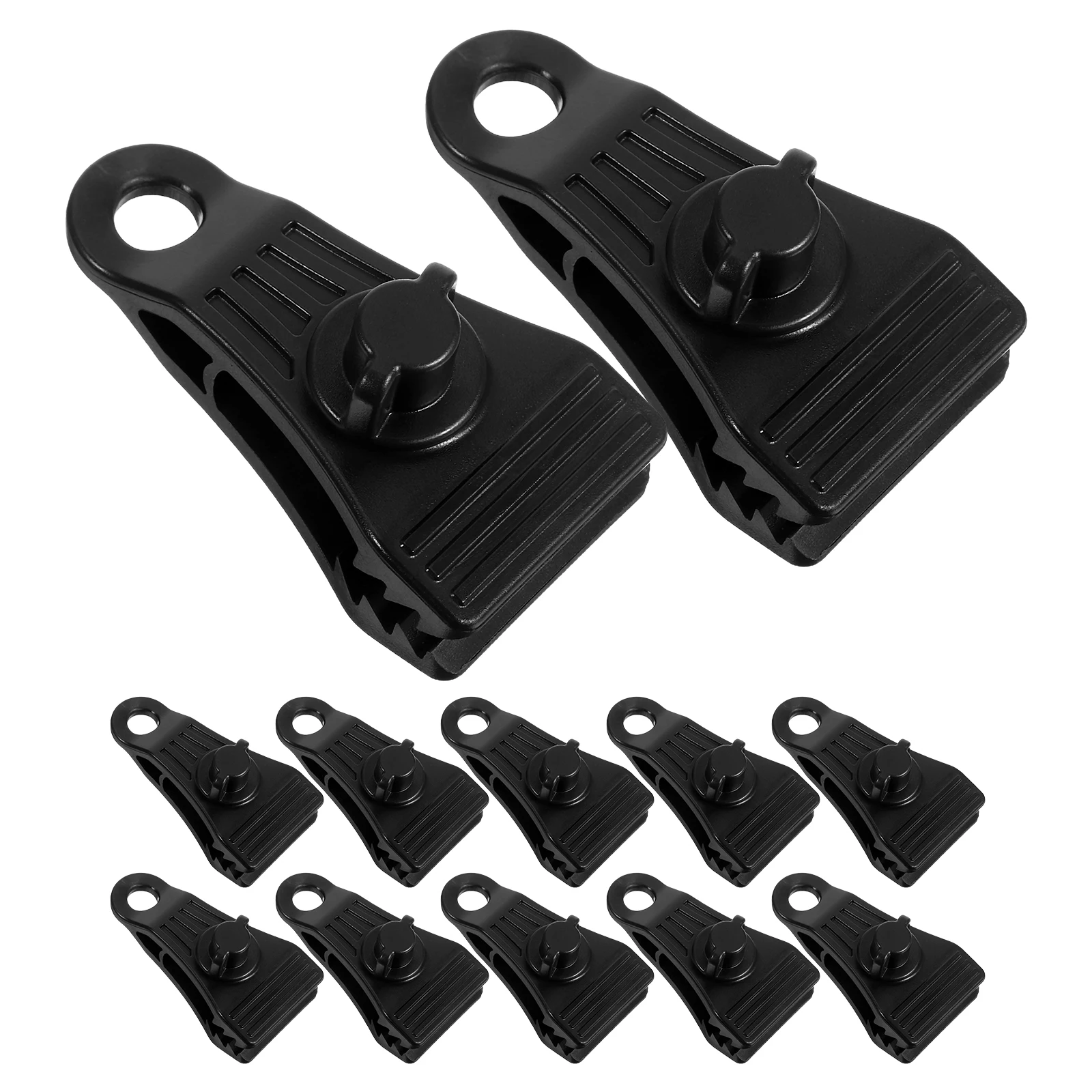 

20 Pcs Outdoor Tent Clips Wear Resistant Clamps Camping Awning Canopy Fasteners Windproof Design Sturdy Reliable Practical