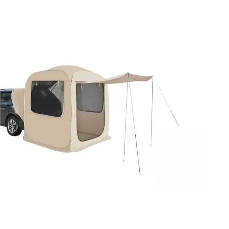 Luxury Waterproof Car Tailgate Camping Tent with Full Coverage Annex and Multiple Access Points for Spacious Living