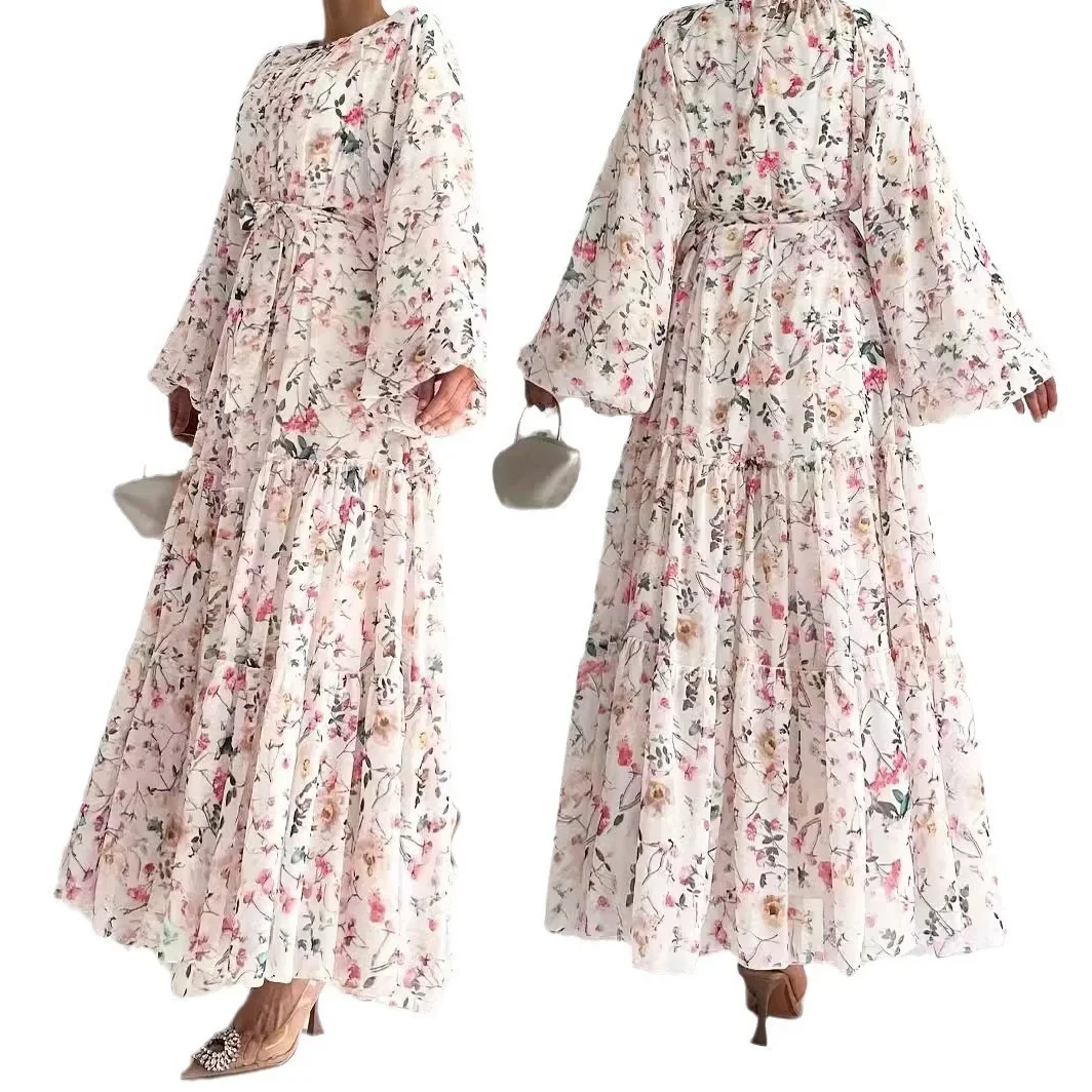 

Elegant African Dresses For Women Dashiki 2025 Summer Spring Maxi Dress Ladies Traditional African Clothing Fairy Long Dress