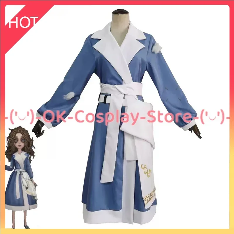 Game Identity V Psychologist Aida Mesmer Cosplay Costume Ada Cosplay Bathrobe Hallween Carnival Uniforms Party Suit Custom Made