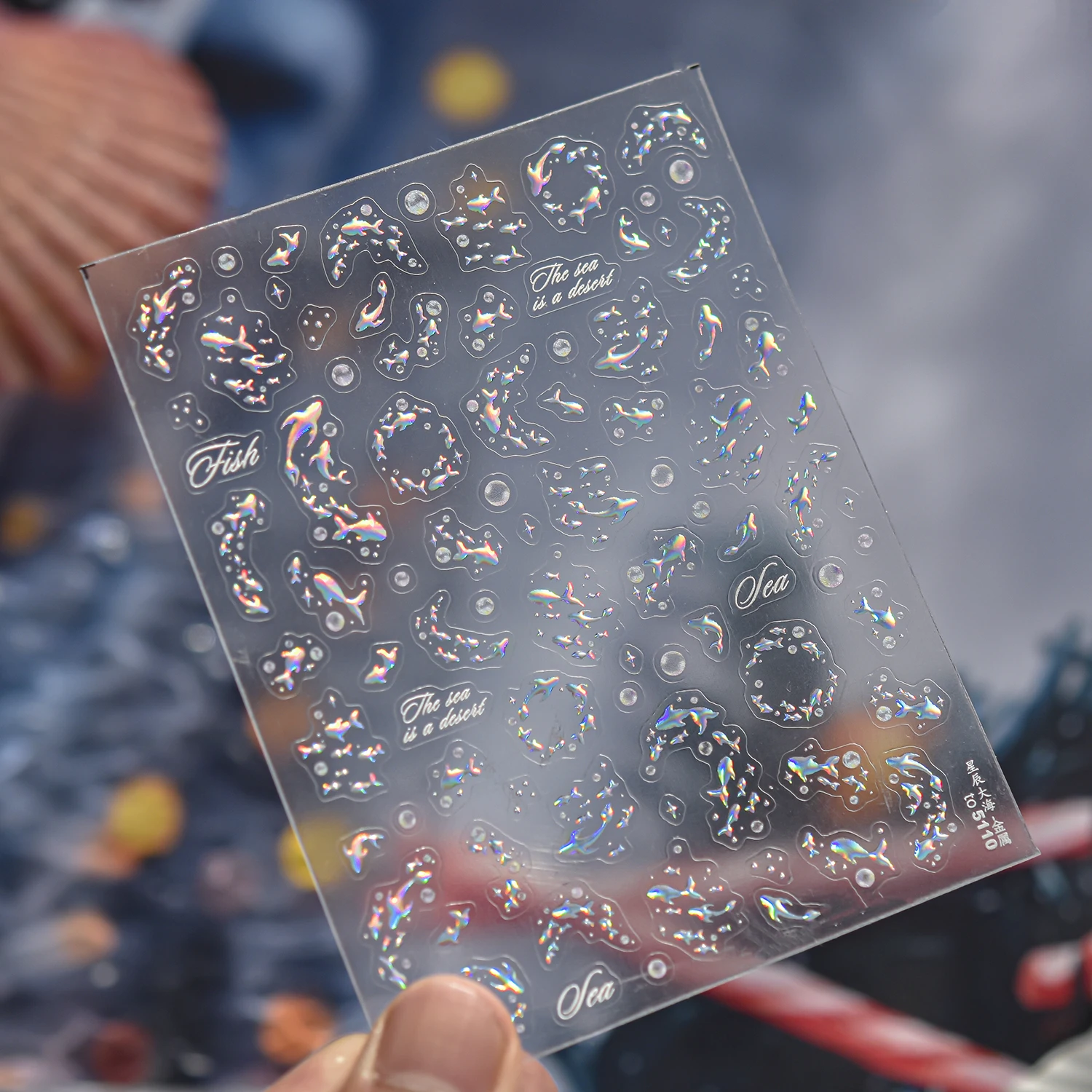 1 قطعة 5D البريق لامعة نمط مسمار ملصقات مسمار الفن Accessory المبهر بريق تحت عنوان المحمولة التجفيف السريع جرلي ملصقات #5