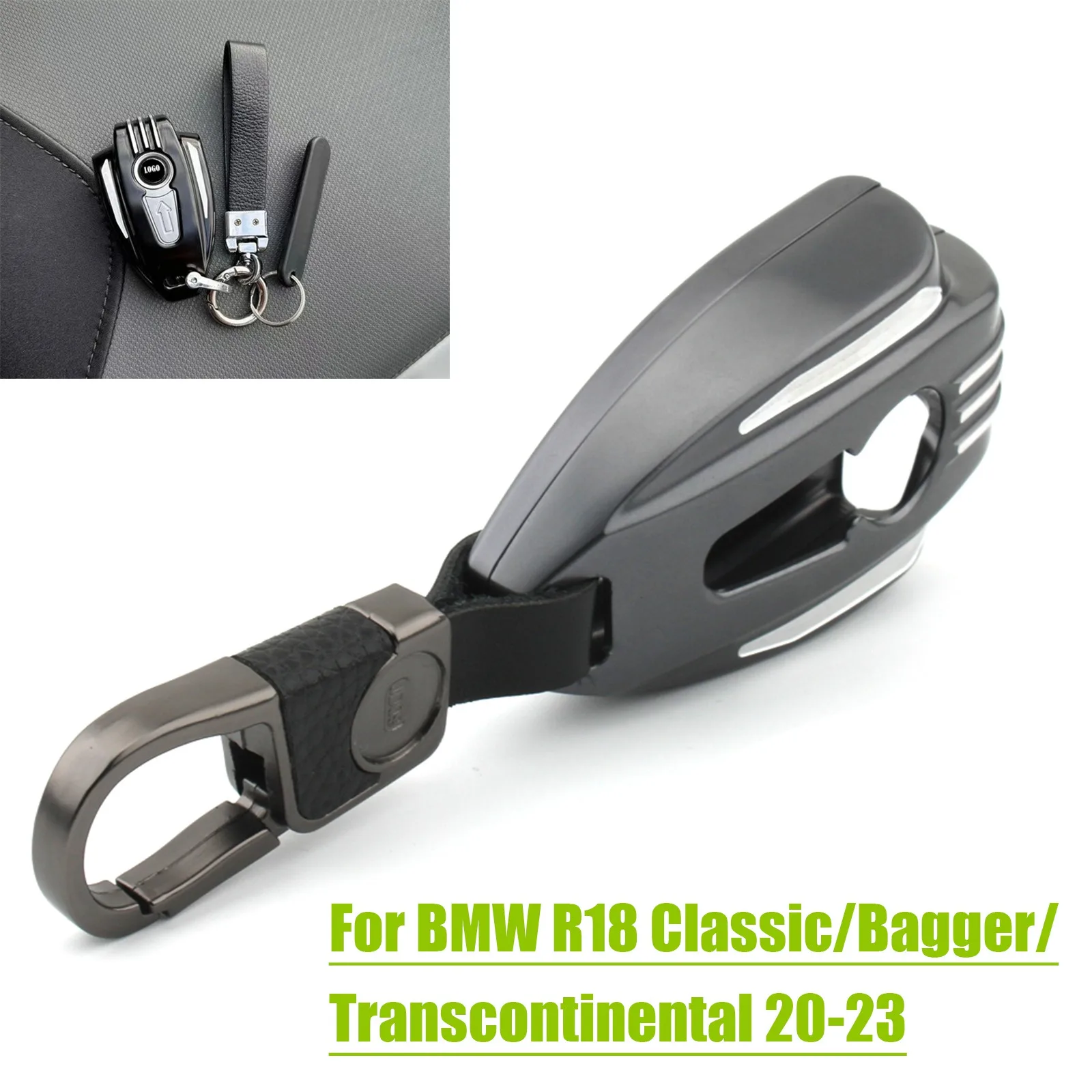 غطاء مفتاح الدراجة النارية من الألومنيوم باستخدام الحاسب الآلي لسيارات BMW R18 Classic R18B Bagger Transcontinental
