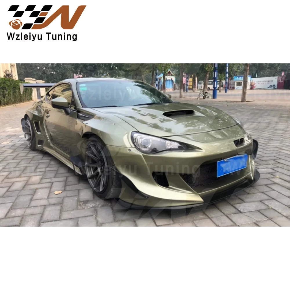 Kit de cuerpo ancho de fibra de vidrio estilo RB V3, apto para Toyota GT86 BRZ Set 29 piezas, ajuste de alta calidad