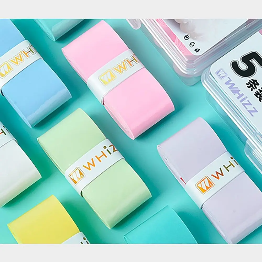 

Лента для тенниса и бадминтона из искусственной кожи, впитывающая пот, амортизирующая, быстрая самоклеящаяся ручка, нескользящая, износостойкая