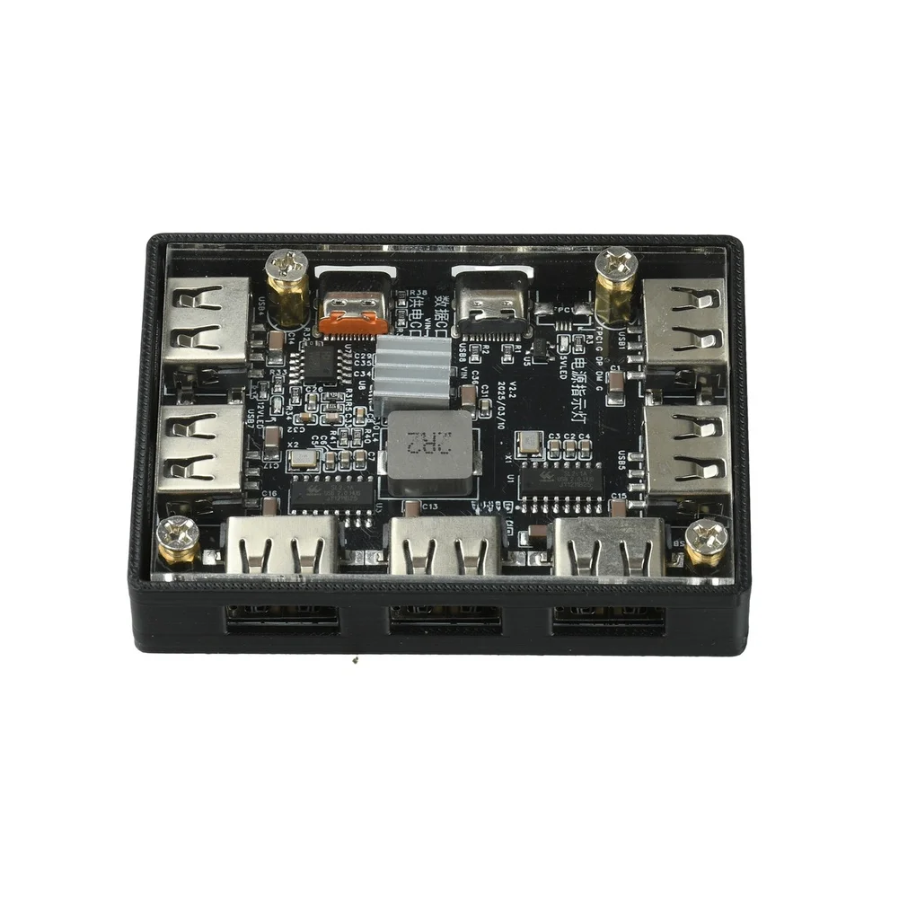40w Power Hub Usb C Hub Powered For Mobile Data Transfer Overvoltage Protection Overheating Protection For Tablets