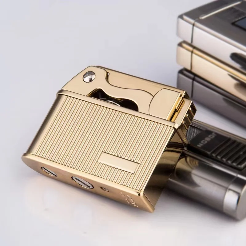 2024 New Metal JOBON Classic Retro Kerosene Windproof Lighter Men\'s Personalized Festival Gift Smoking Accessories Widget