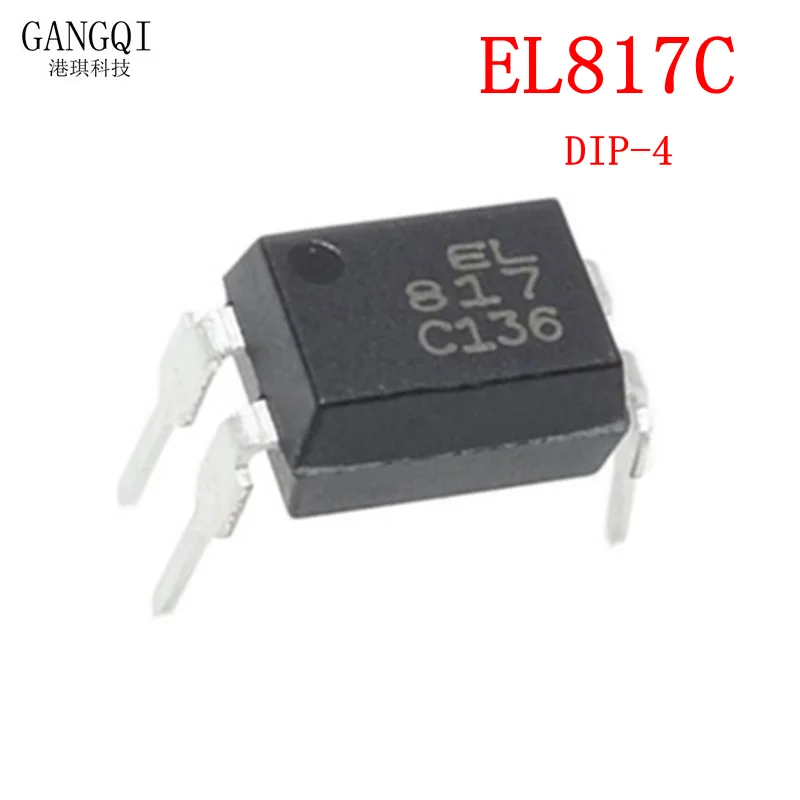 50PCS PC817C DIP-8 PS817C 817C PC817 DIP NEW Optocoupler In Stock