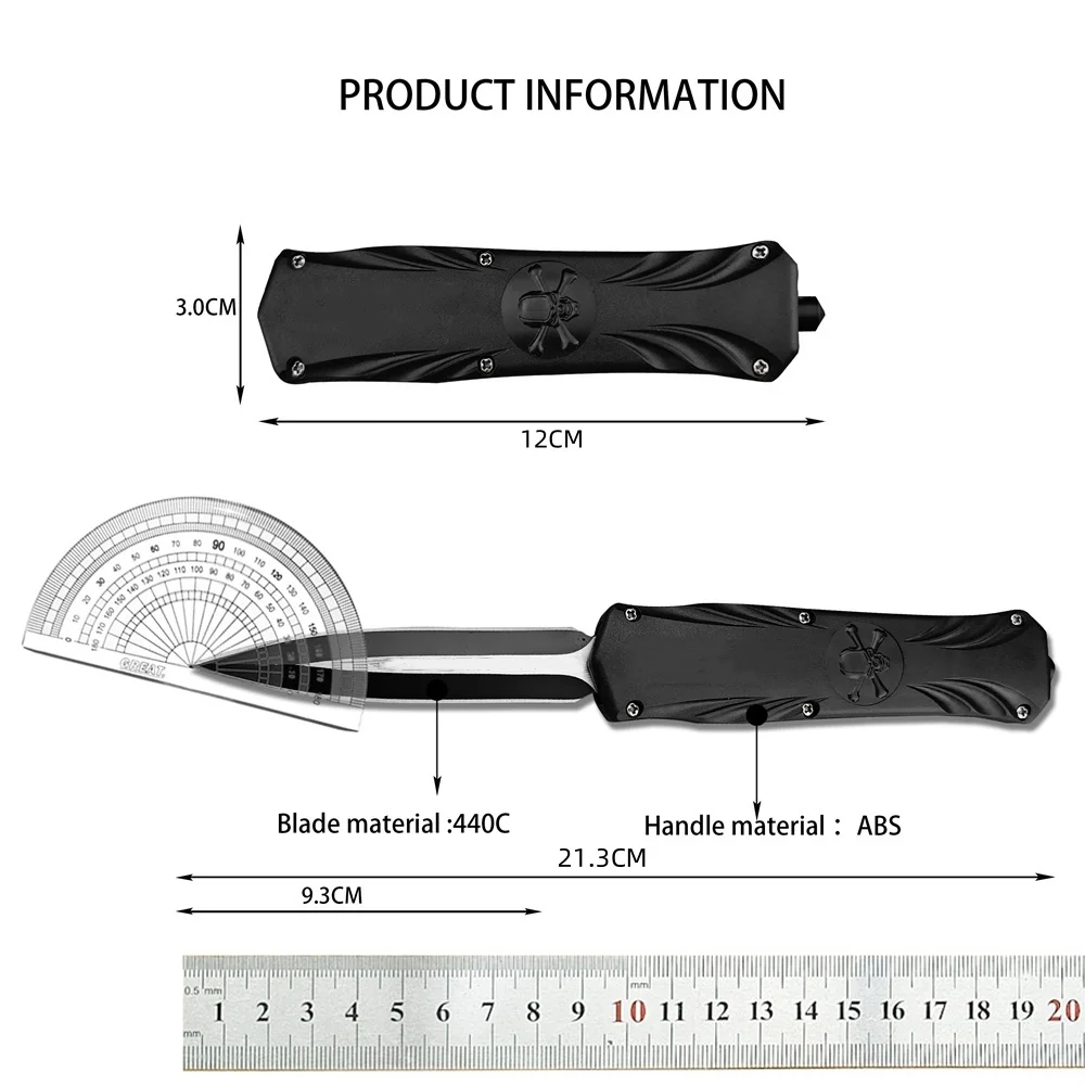 NEW BM Tactical Pocket Knife 440C Blade ABS Handle Outdoor EDC Hunting Camping Hiking Knives Survival Tools with Clip