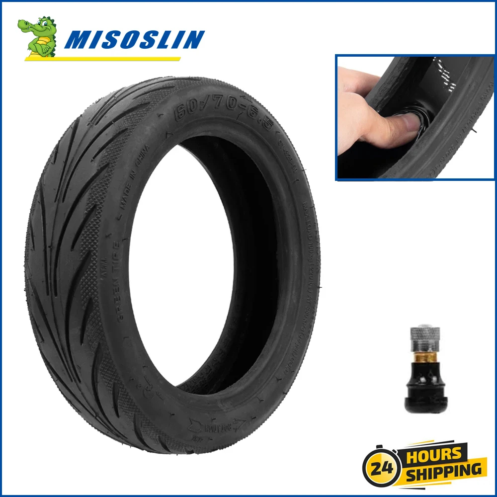 

Tubeless Tire 10 Inch for Ninebot G30 G30D Electric Scooter Front Self-Healing Tires Self-repair Glue Rear Vacuum 60/70-6.5 Tyre