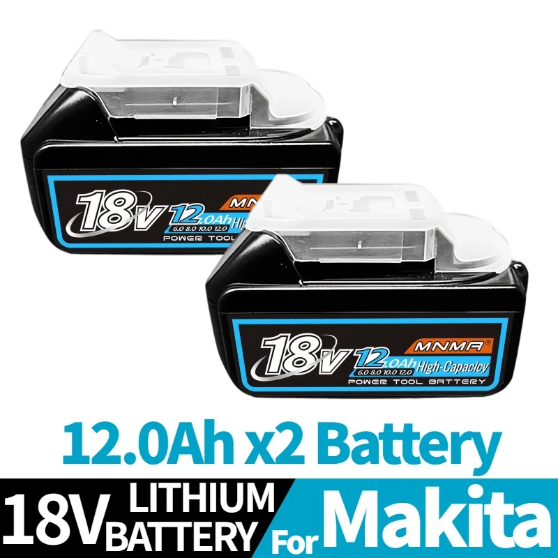 

100% For makita 18V Battery, 18v 12.0Ah tool battery, for makita drill DDF487 DTW700 DGA405 DTD173 DJV182 HR140Z