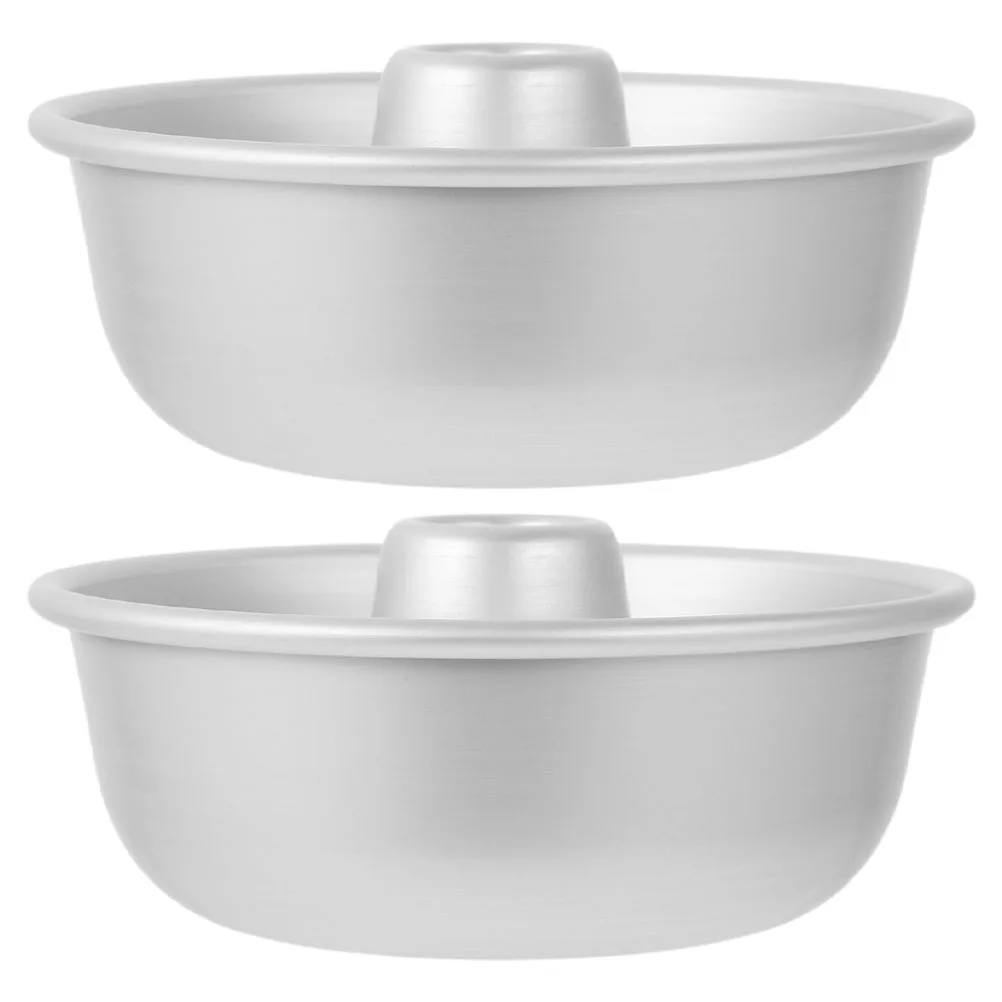 

2 шт. формы для выпечки из алюминиевого сплава, круглые, с антипригарным покрытием, для кексов и десертов, для вечеринок