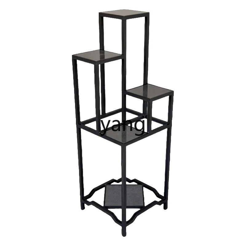 

LZR Aluminum Alloy Four-Link Stand for Indoor and Outdoor Balcony Garden Pot Art
