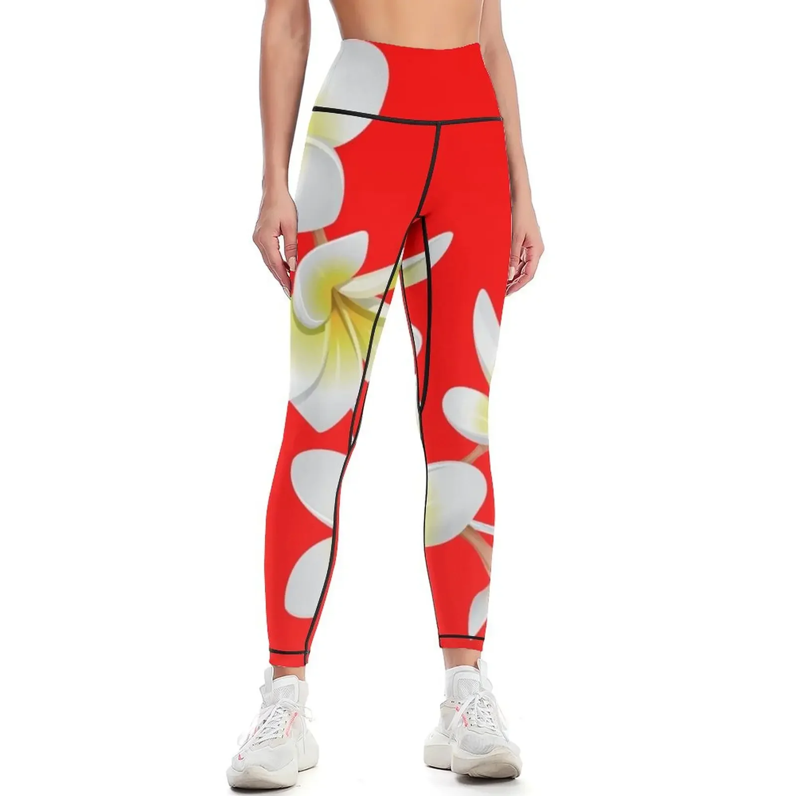 

Aloha Hawaii. Hawaiian Island Traditional Necklace Leggings legging pants raises butt Women's gym Womens Leggings