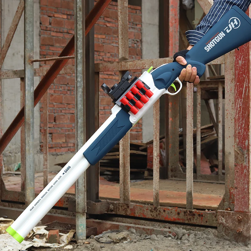 Eva Soft Bullet Giocattoli sicuri Fucile in plastica 14 anni Film Revolver Liquidazione Squadra all'aperto Famiglia Battaglia Pistole giocattolo Regali sportivi