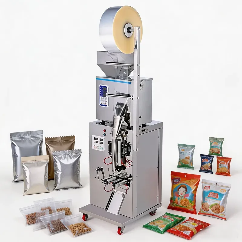 Intelligent Microcomputer Control Full Automatic Quantitative Weighing Packaging Machine for Dry Powder Particles Easy