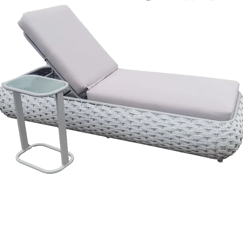 Quality Modern Design Foldable Outdoor Lounge Chair for Garden Beach Swimming Pool Furniture-Wholesale