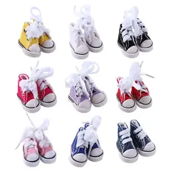 Accessories BJD Accessories Mini Shoes 3.5CM For Children Casual Shoes BJD Dolls Shoes Blyth Shoes Doll Canvas Shoes Doll DIY
