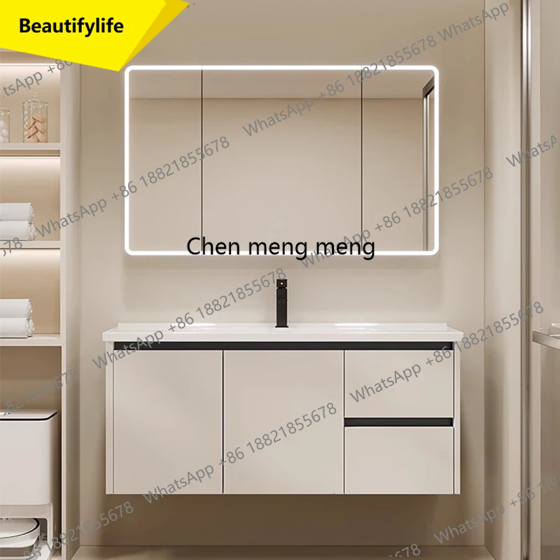 a17 Washbasin Ceramics Bathroom Cabinets Toilet Vintage Partition Vanity Bathroom Cabinets Light Storage Meuble Toilette Furnitu