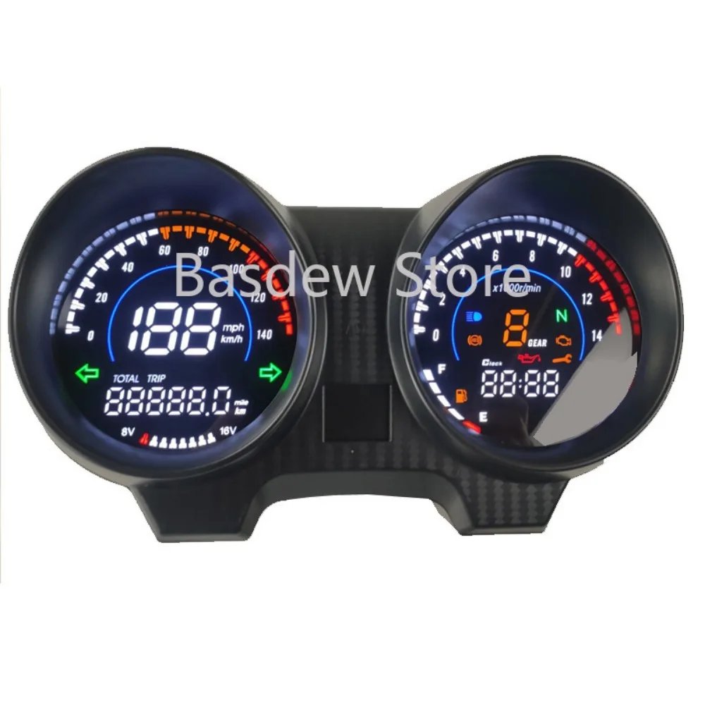 Export 2024max125 Motorcycle Electronic Instrument Panel Rx110 CG Titan150 Fan150