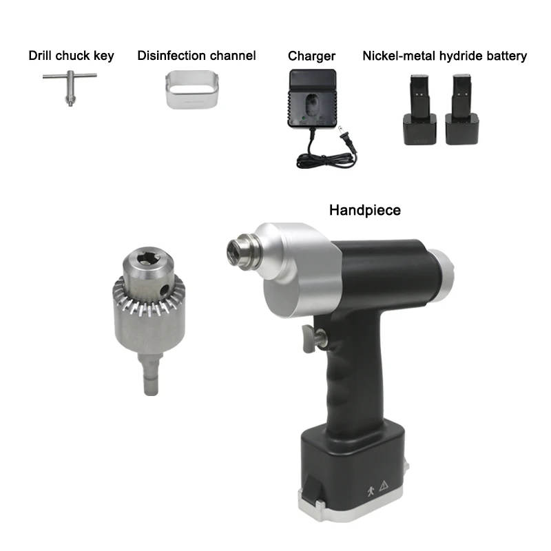 

GREATLH Quick Coupling Cannulated Drill Bone Drilling Machine for Trauma Operation Instruments Orthopedic Surgical Instrument