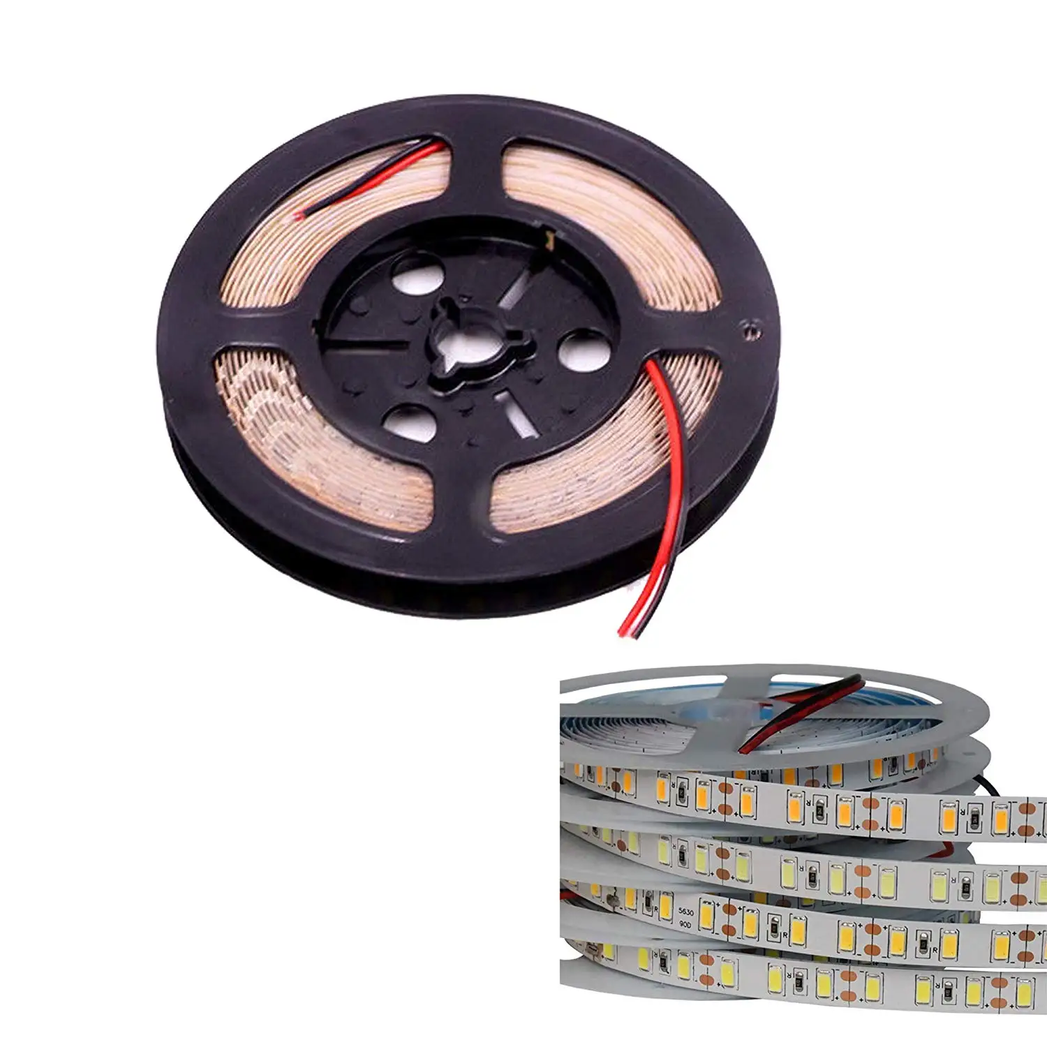 High CRI 95+ DC12V LED Strip Light SMD5630 Warm White Netural White Daylight White 5600K for Room Office Store Corridor Passage