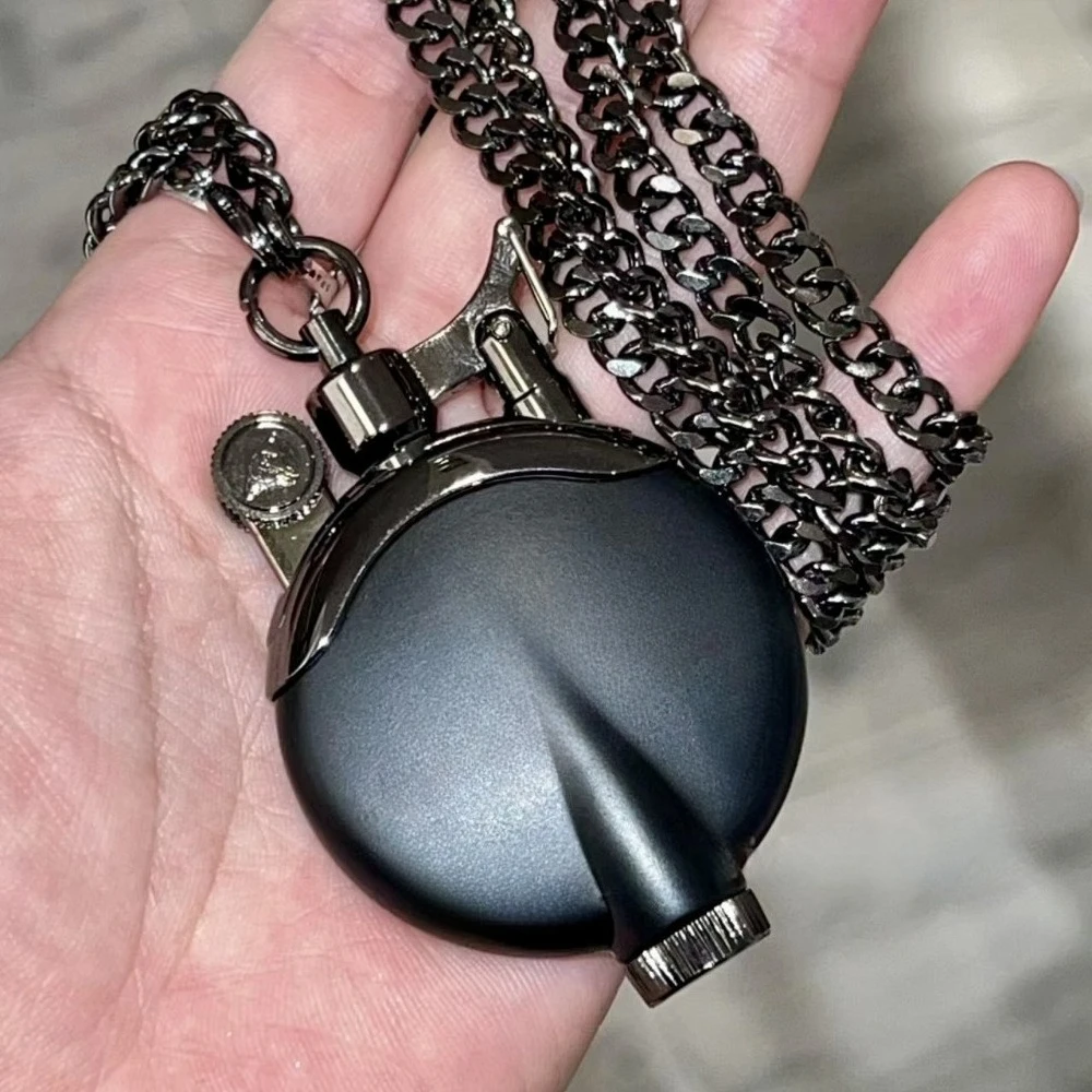 

1:1 Luxury Brand Butane Lighter with Personalized Necklace Unique Planet Design Cigarette Oil Lighters Come with Full Gift Box