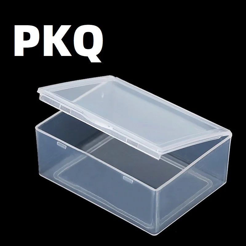 

5pcs Mini Transparent PP Storage Boxes Organizers for Jewelry Card Small Items Packing Gift Box
