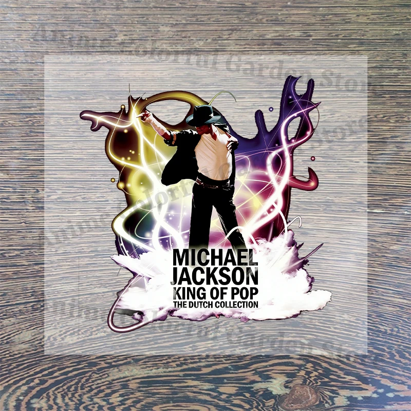Michael Jackson Heat Transfer Sticker for Clothing King of Pop