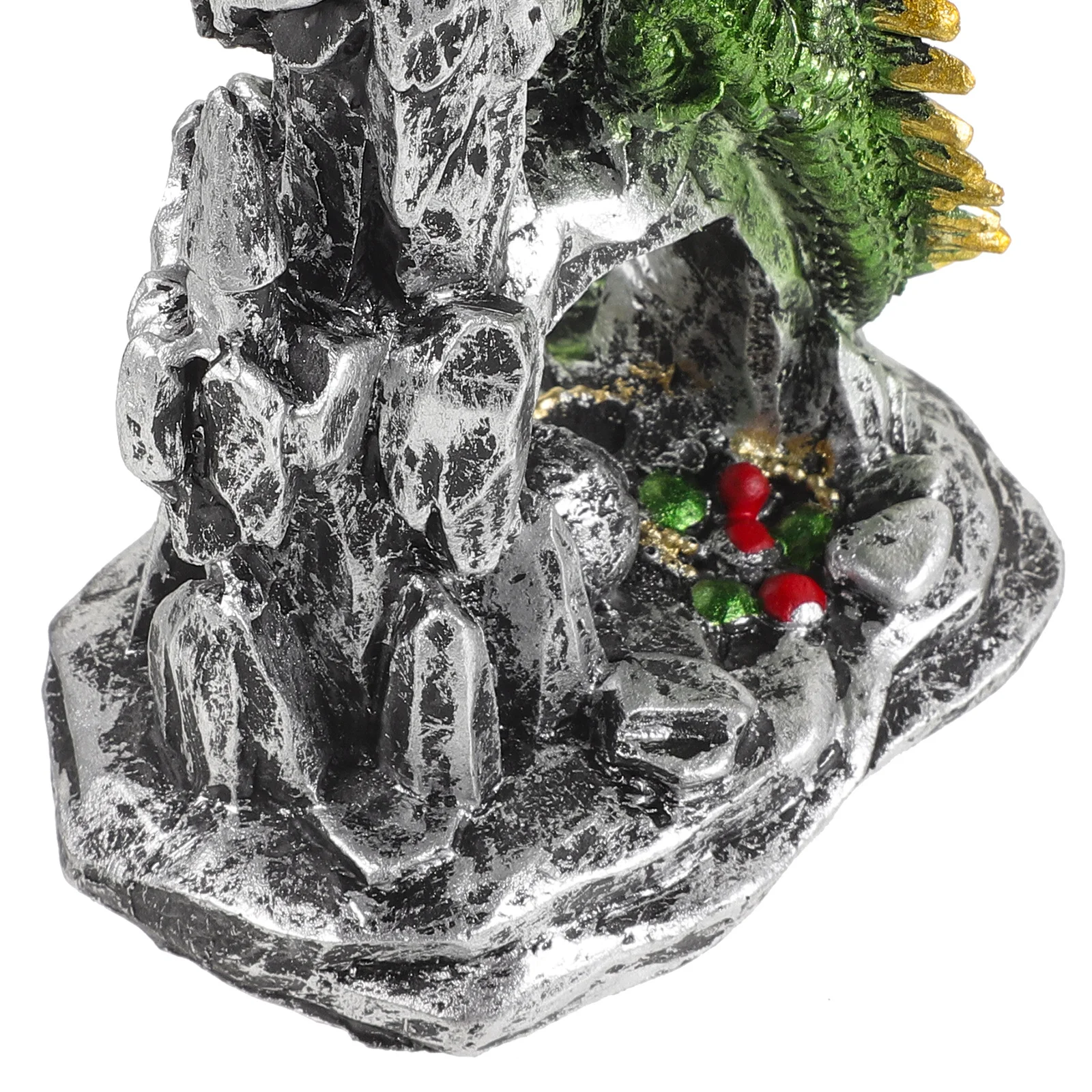 

Castle Dragon Halloween Resin Craft Halloween Ornament Party Supply Decoration for Table Indoor Outdoor Home Decor