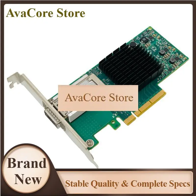 AvaCoreAlmost New Mellanox Mcx4131a-bcat Connectx-4 Lx En Network Interface Card, 40gbe Single-port Qsfp28, Pcie3.0 X8