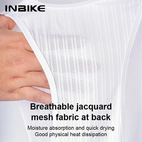 Imagen 2 del producto INBIKE-pantalones de ciclismo para mujer, mallas de cintura alta para bicicleta de montaña y carretera, con bolsillo, primavera y verano