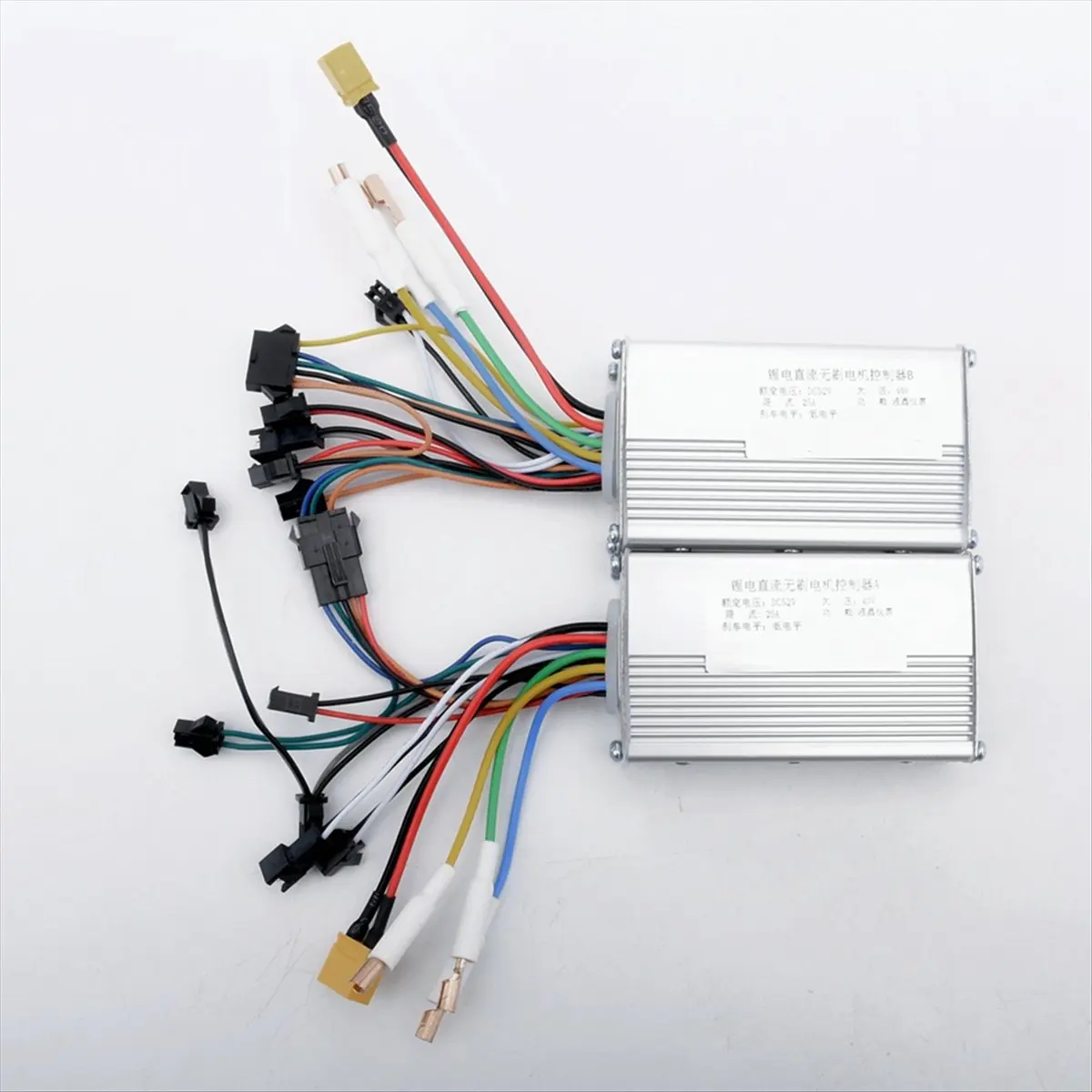 (▲★HUND)52V 25A 1200W JP Brushless DC Motor+Meter Display Screen, Electric Scooter Bike Controller Dual Drive Motor Controller