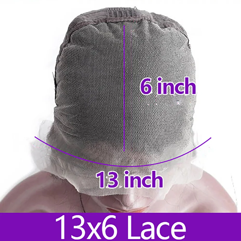 # 4 perruque avant en dentelle marron chocolat 13x6 Transparent HD dentelle frontale 100% couleur vague de corps perruques de cheveux humains pré-plumés 200 densité