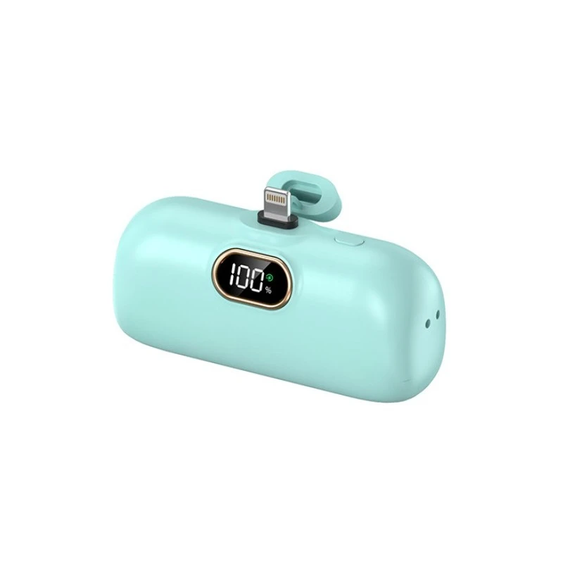 For iPhone 16 Xiaomi Mijia Mini Portable Power Bank Capsule Mobile Power Supply Emergency External Battery Fast Charger 2pcs