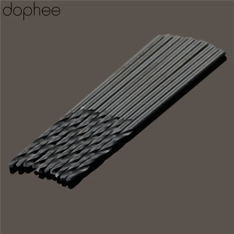 10Pcs Micro Drill Bit 1.2mm Straight Shank High Speed Steel Twist Bits HSS Wood Drilling Electric Drills Power Tools Accessories