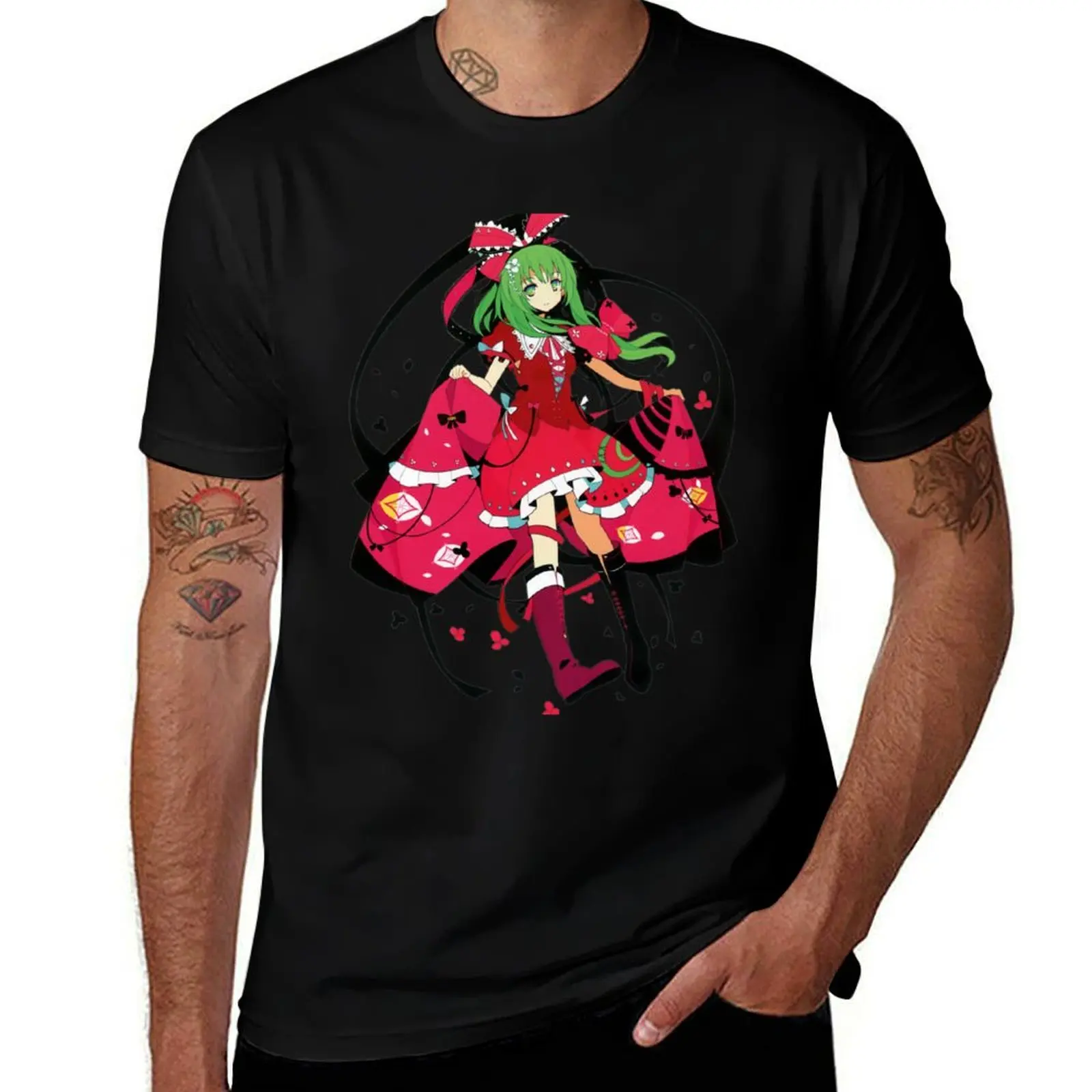 Touhou Project - Kagiyama Hina T-Shirt Large Size Basic Casual T-Shirt
