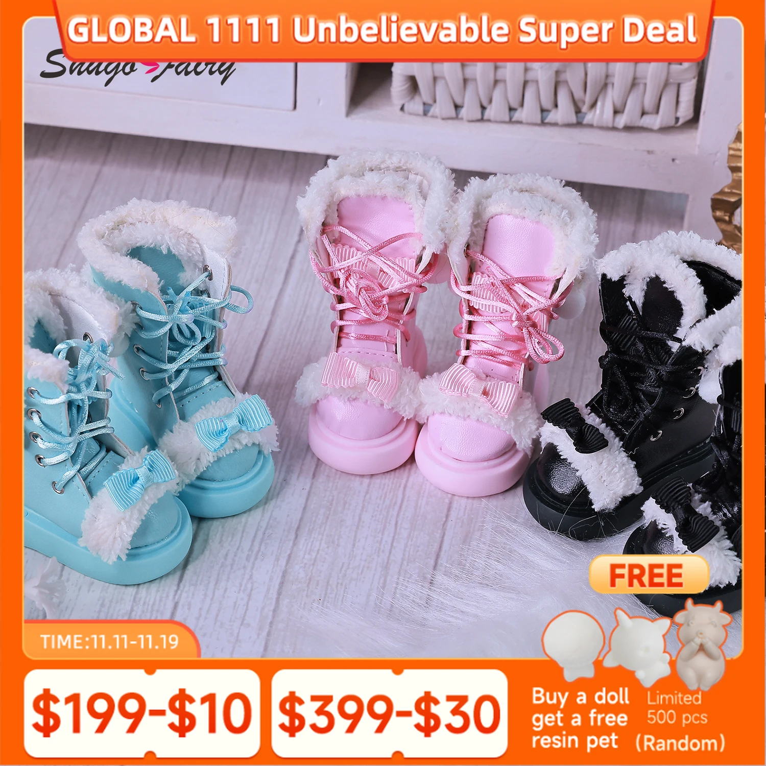 

Обувь Shuga Fairy 1/4 Bjd подходит для кожаных туфель на платформе 1/4 Bariy Body, 3 цвета, WX4-378, аксессуары для кукол Bjd