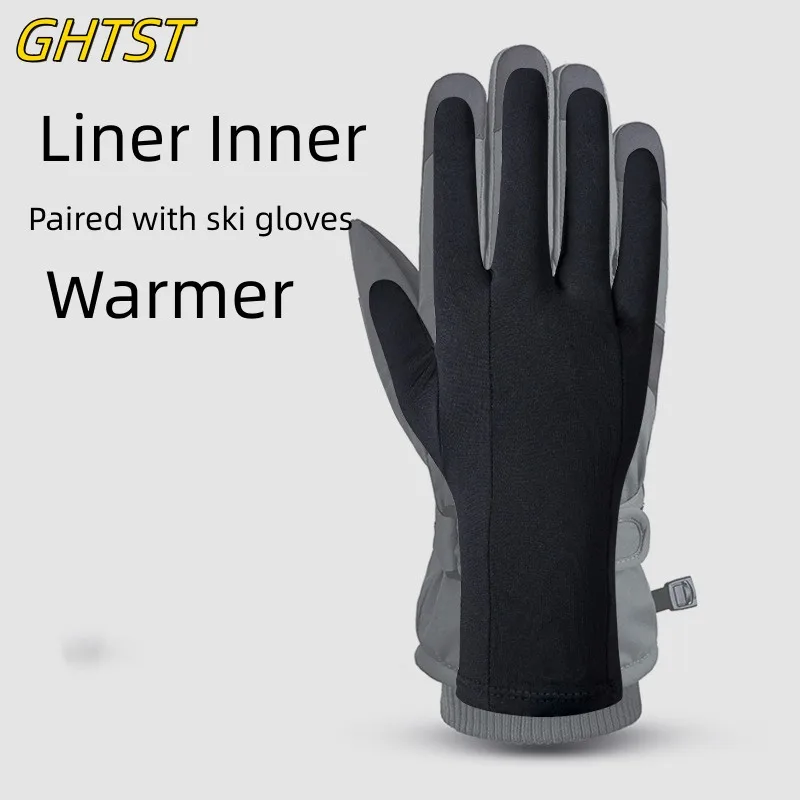 Driving Cycling Gloves Liner Inner Thin Lightweight Touchscreen Bike Motorcycle Usefulness Party Gloves  Snowboard Accessories