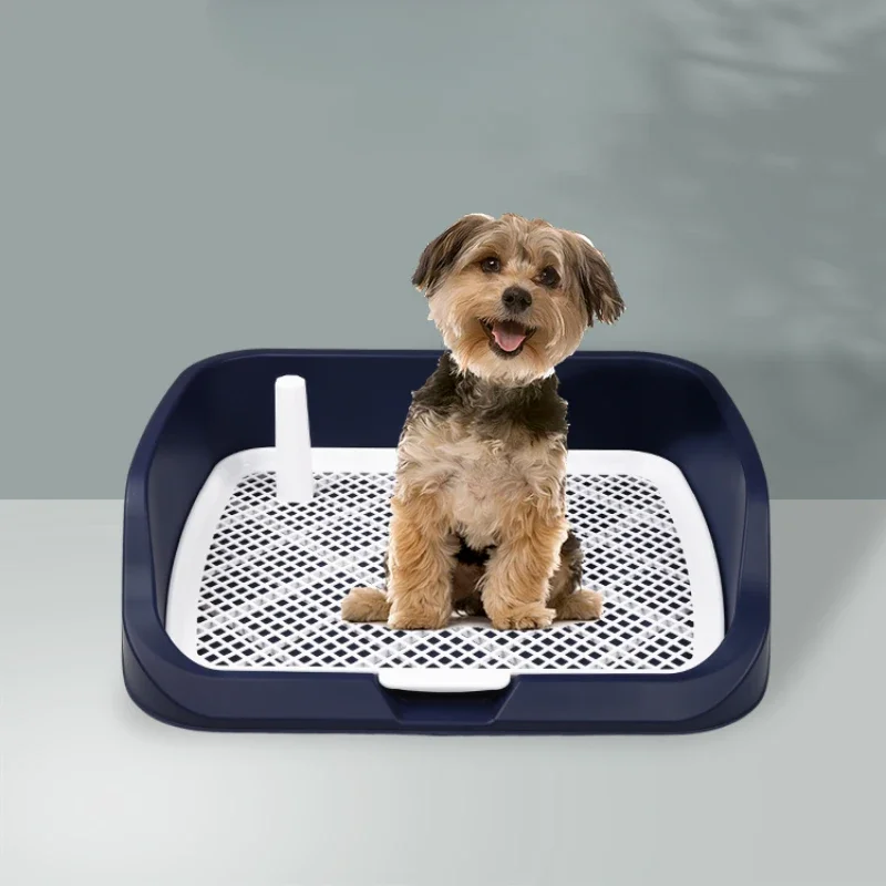 

Training Portable Dog Toilet Plastics Potty Tray Large Cleaner Dog Toilet Accessories Pee Pad Orinal Perro Pet Products