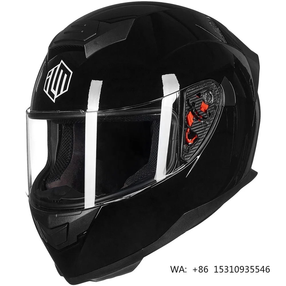 

Best Price New ILM Full Face Motorcycle Helmet Quick Release Closure Motocross Street Bike DOT Certified Model-317