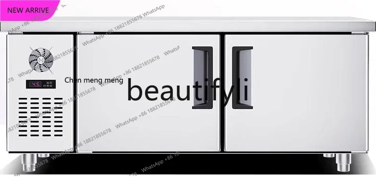 

Коммерческий холодильник-морозильник A601, плоский морозильный шкаф, консоль для хранения свежих продуктов, холодильная рабочая станция для кухни