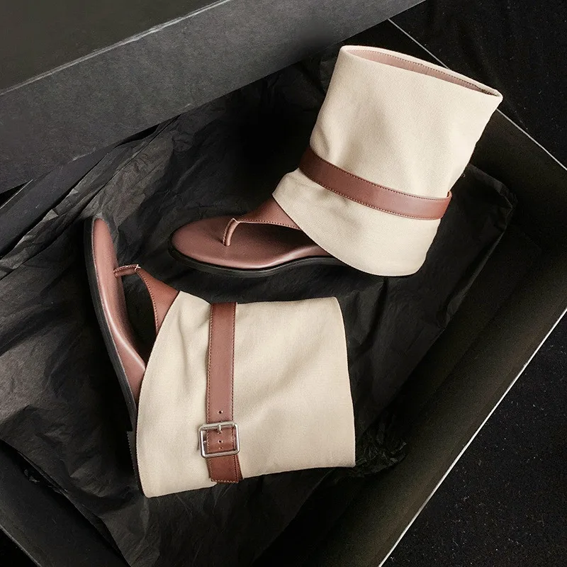 

MKKHOU модные сандалии, женские новые высококачественные куртки из натуральной кожи, сандалии на наклонном каблуке, ботинки, летние ботинки, женская обувь