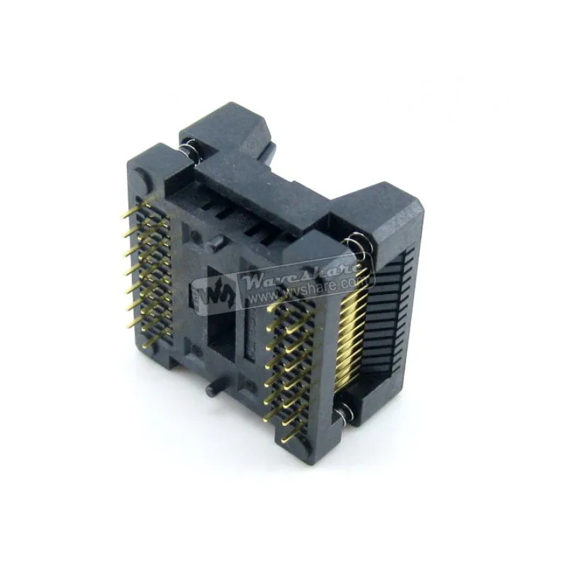 OTS-28-1.27-01A, Test & Burn-in Socket