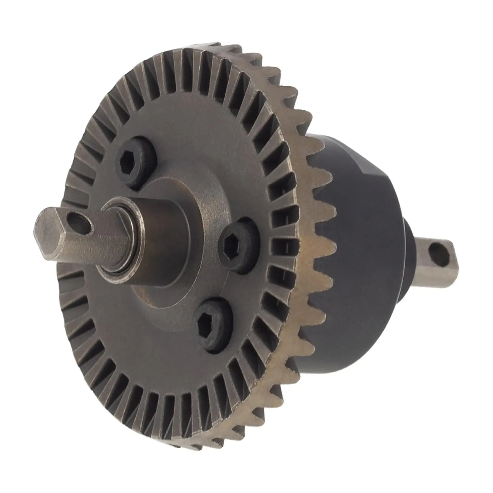 RC Car Differential Gear Spare Parts Metal Differential Assembly for 1/10 Slash 4x4 Huanqi 727 Remo Hobby Short-Course RC Truck