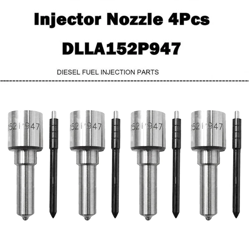 

DLLA152P947 Дизельная форсунка, 8 шт. для топливной форсунки 95000-6250 для Nissan Navara D22 D40 Frontier 2,5