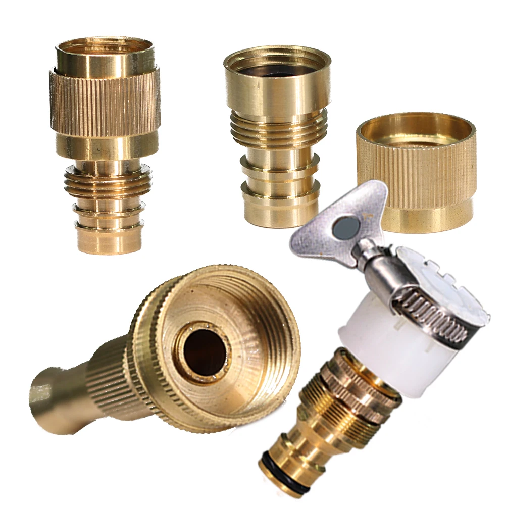 Adjustable Brass Nozzle 1/2\