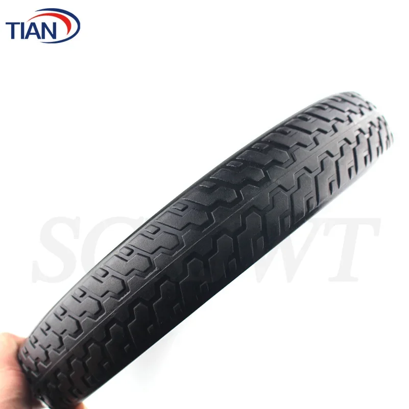 Lightning shipment Solid Rubber Electric tire 14*2.125 Electrombile Tyre 14x2.125 Inflation-free Tire