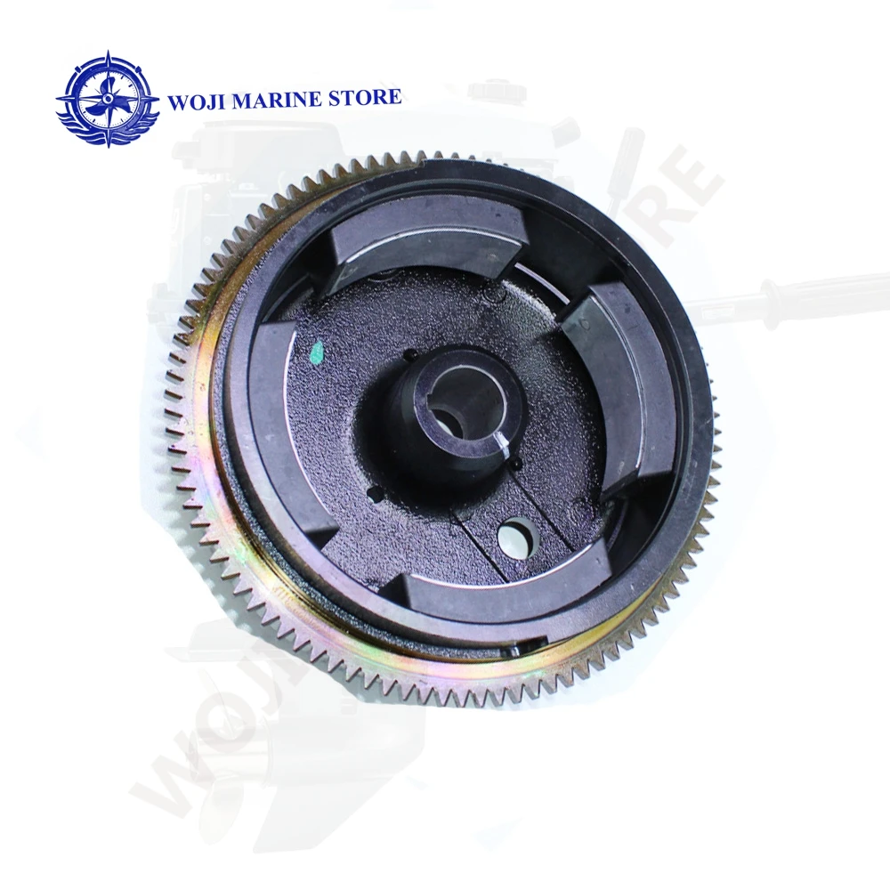 Volante Elétrico 63V-85550-00 para Motor de Barco Yamaha 9.9HP 15HP, Conjunto de Rotor para Motor de Popa Parsun