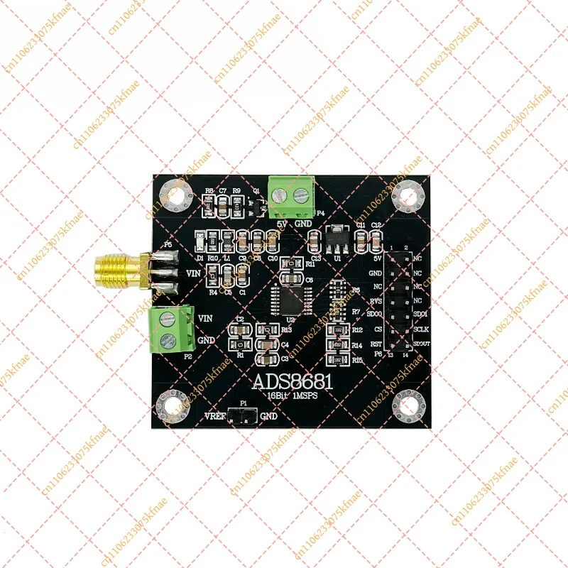 ADS8681 ADC Module Single Bipolar 16-bit Analog to Digital Converter 1MSPS High Speed Data Acquisition Board